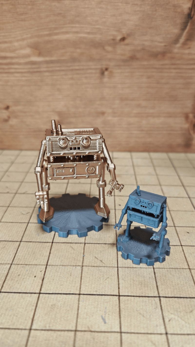 DnD Duodrone Modron - D&D Monster Manual Project