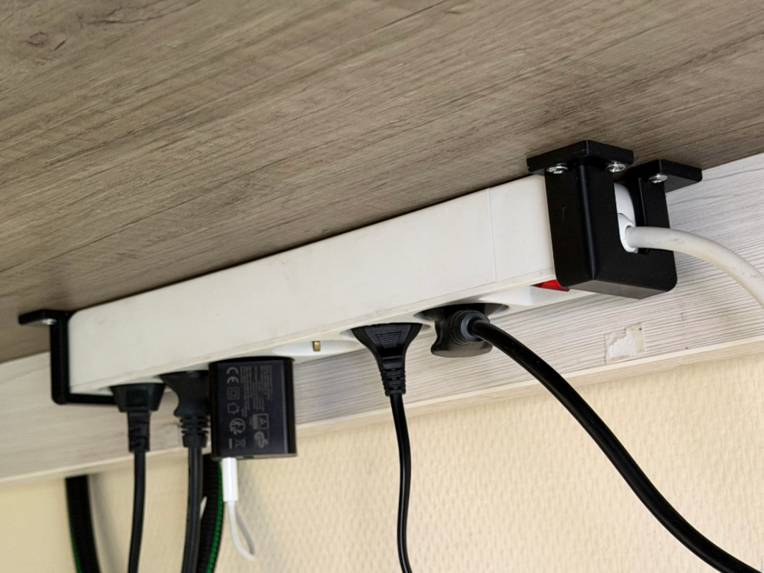 Power strip holder