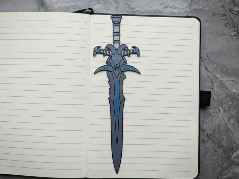 Frostmourne Bookmark (V2) World of Warcraft