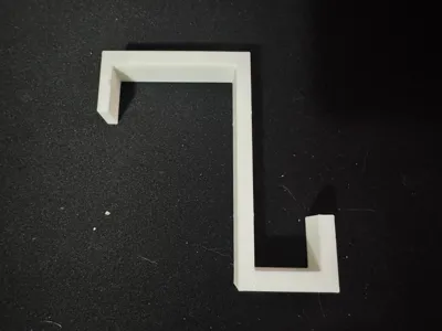 Cubicle Wall Hook - 2 inch thick walls