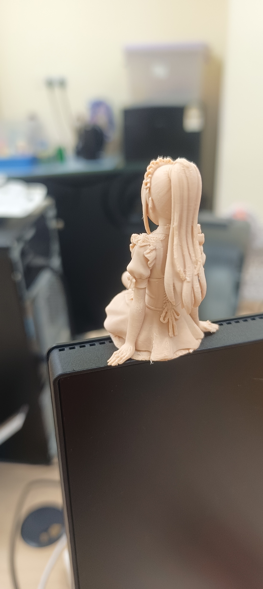 Miniatura 2 do modelo 3D 动漫女孩 手办