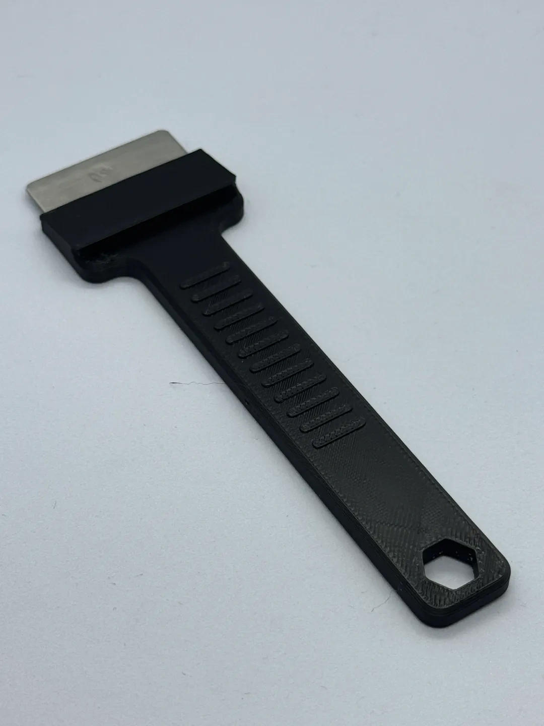Miniatura 2 do modelo 3D 热床铲刀的终极形态，无螺丝，可磁吸，兼容洞洞板，一体成型