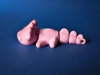 Axolotl Keychain, Singlecolor