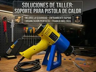 Base de soporte para pistola de calor 