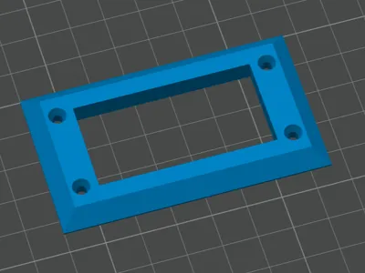Gauge Bezel beveled