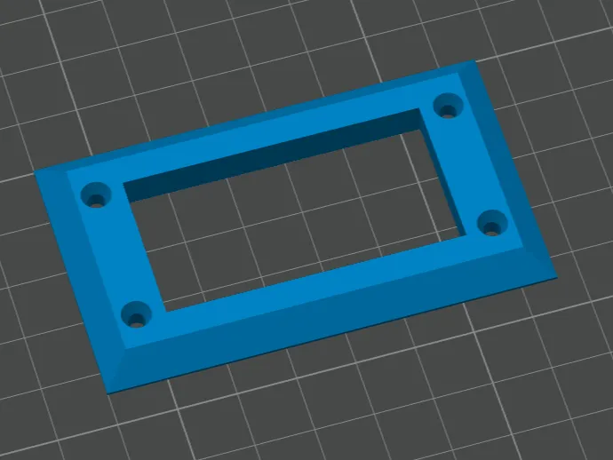 Gauge Bezel beveled