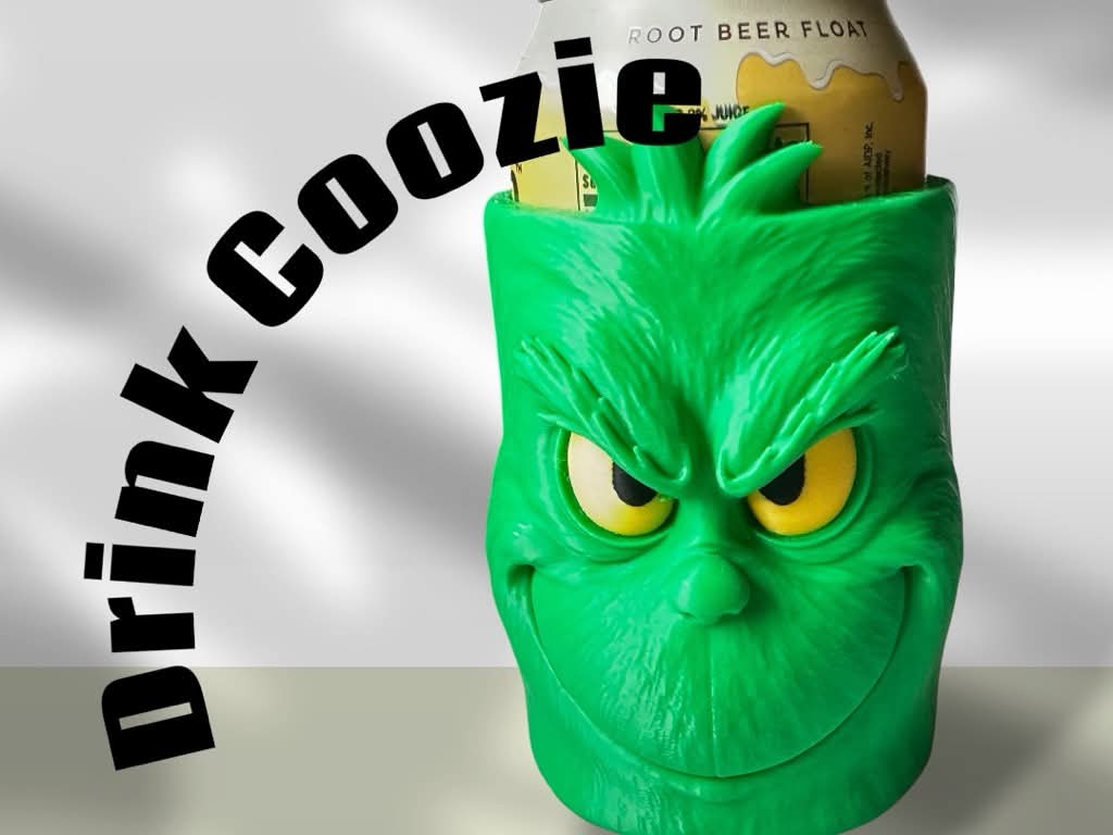 Grinch drink Coozie 12 ounce