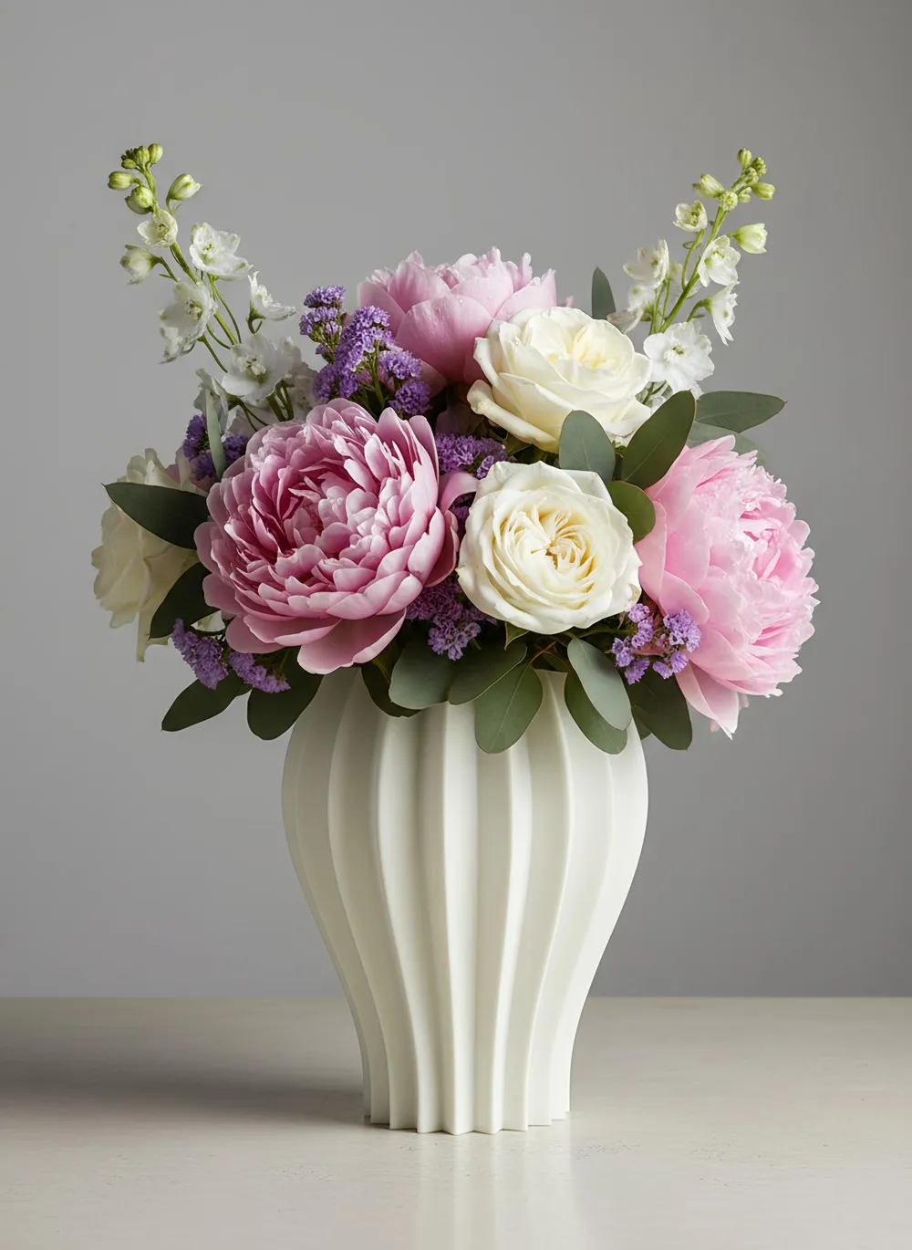 Ripple Bloom Vase - Free 3D Print Model - MakerWorld
