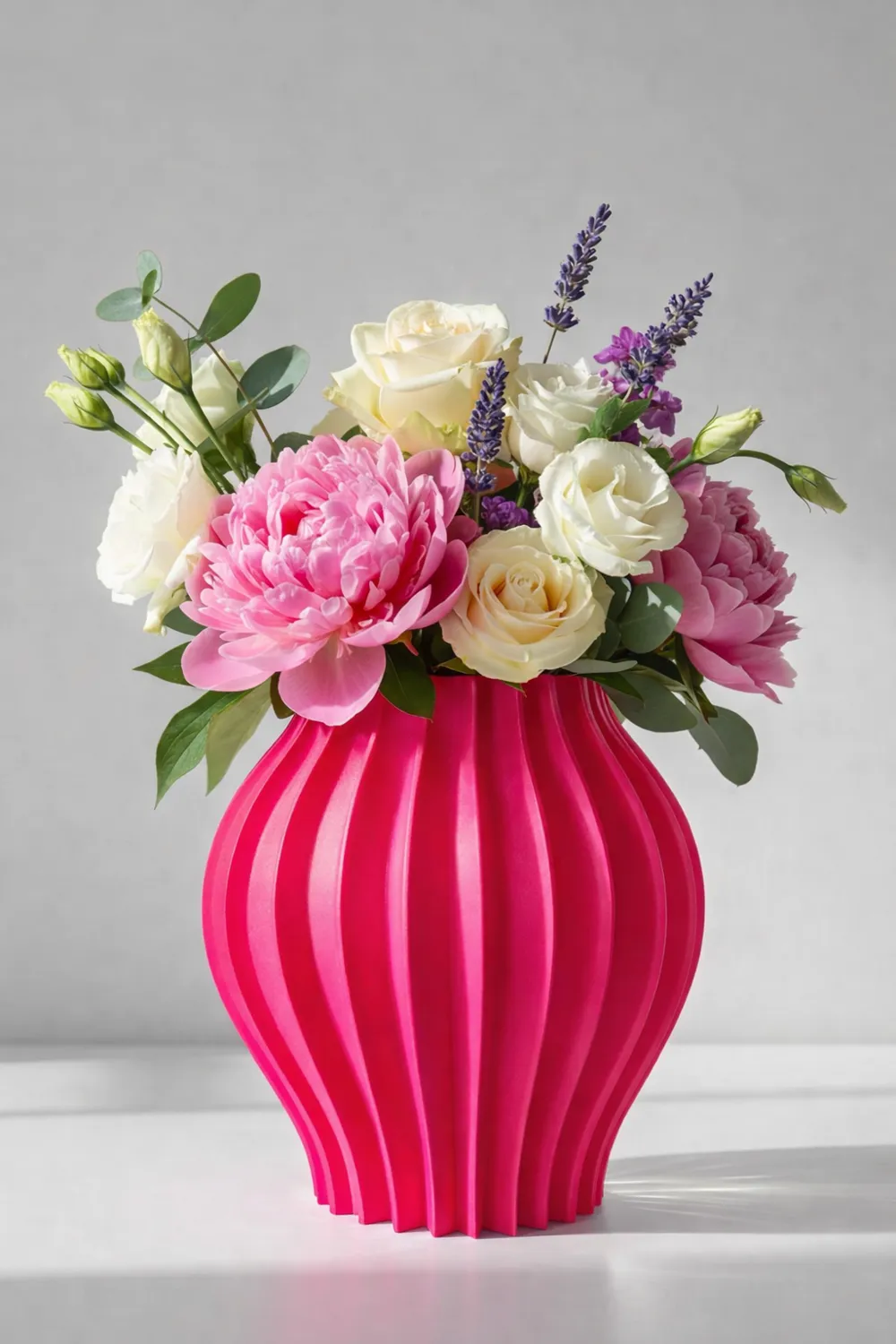 Ripple Bloom Vase - Free 3D Print Model - MakerWorld