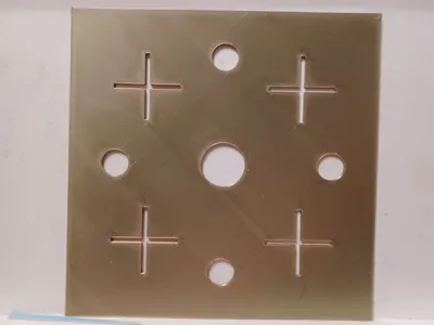 140mm & 170mm shooting target templates