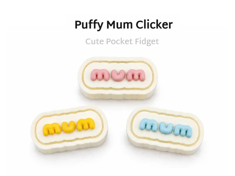 Puffy Mum Clicker Fidget_Multicolor