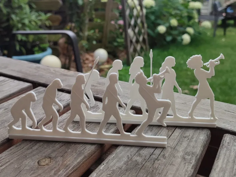 Human Evolution – From Ape to Trumpet Player
