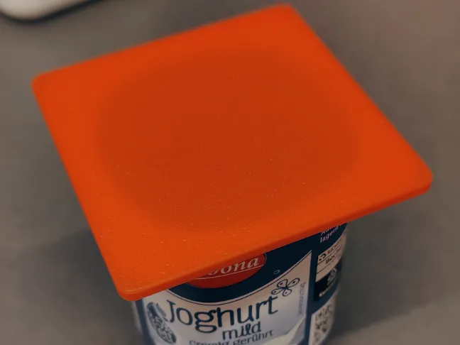 Deckel für einen 150g Joghurt Lidl (4er Pack)
