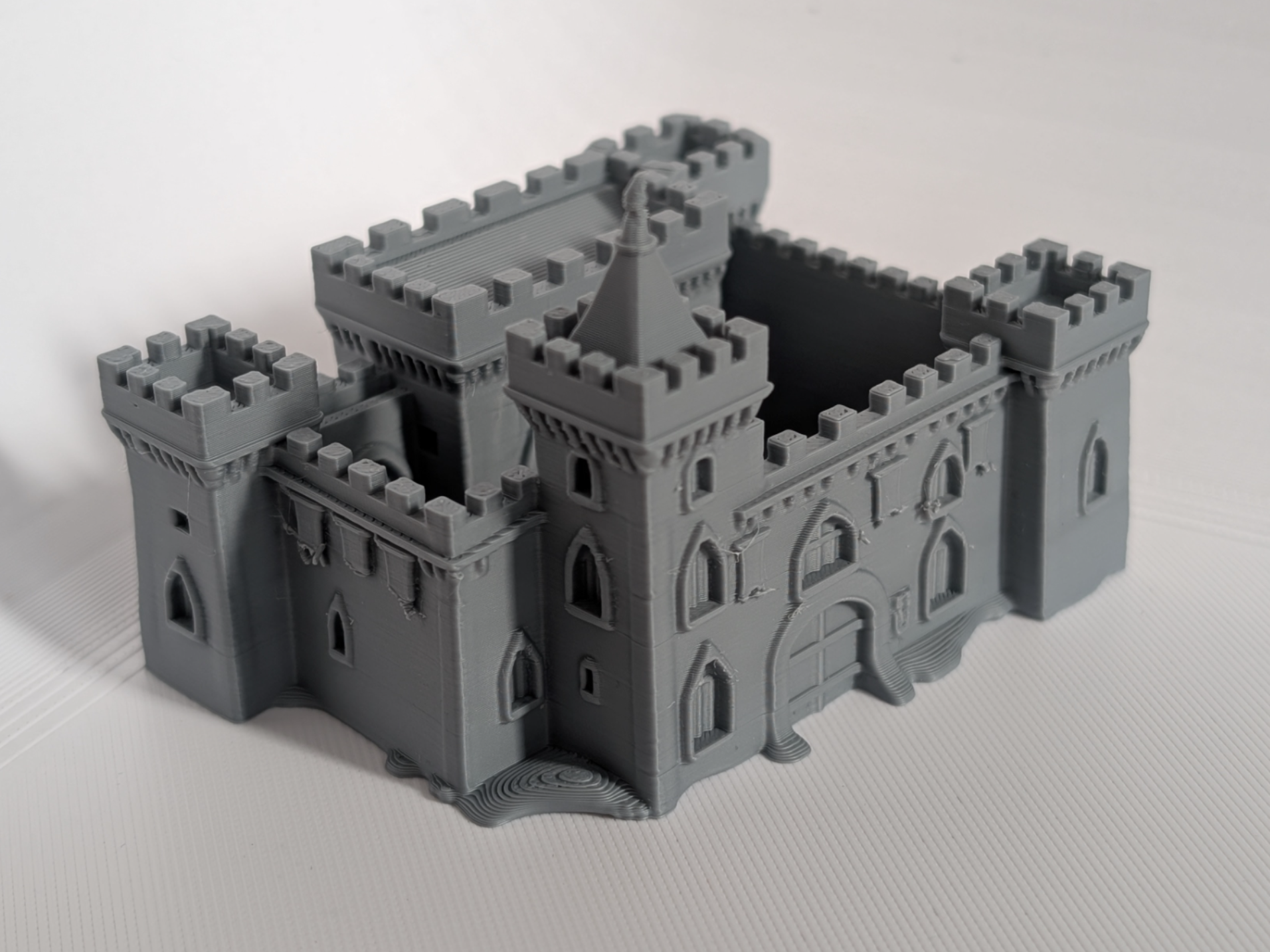 Medieval Castle | Diorama, Desk Organizer, Planter