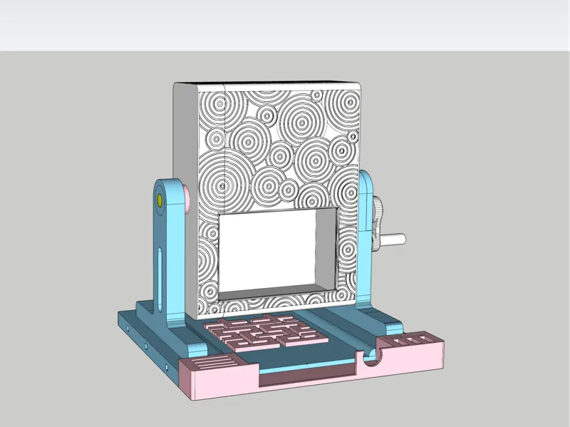 Modular rotating photo album（模块化旋转相册）