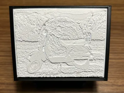 Lithophane Vespa