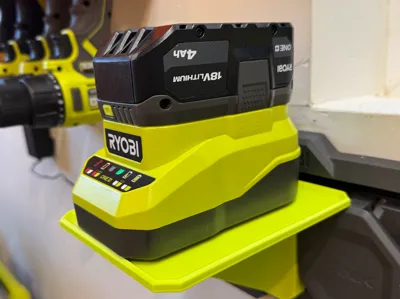 Ryobi link battery shelf