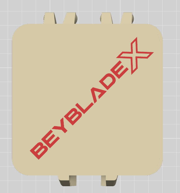 Miniatura 4 do modelo 3D BIT case beyblade x
