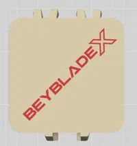 With embedded Logo
