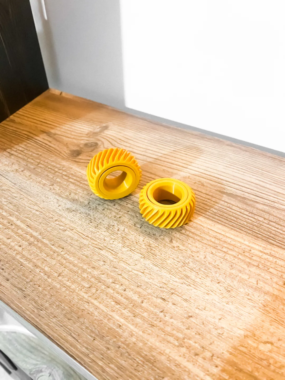 Gear Fidget Spinner Ring – Fast Print in Place view 2