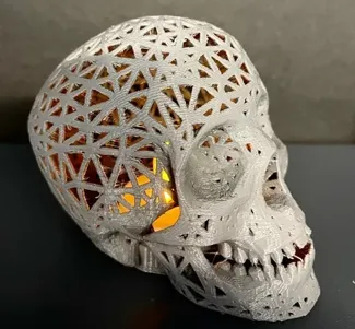 LED Skull ( Teelicht Totenkopf )