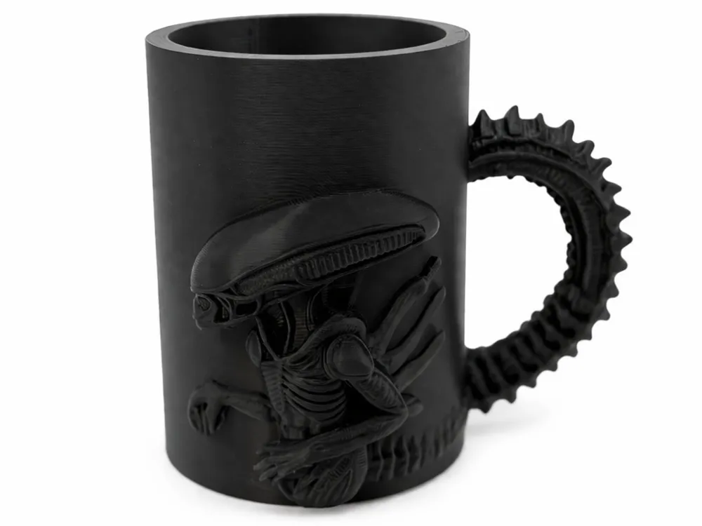 Alien Xenomorph Cup - Free 3D Print Model - MakerWorld