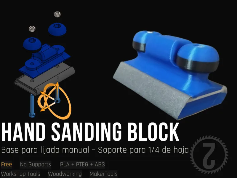Hand Sanding Block | Base para lija manual
