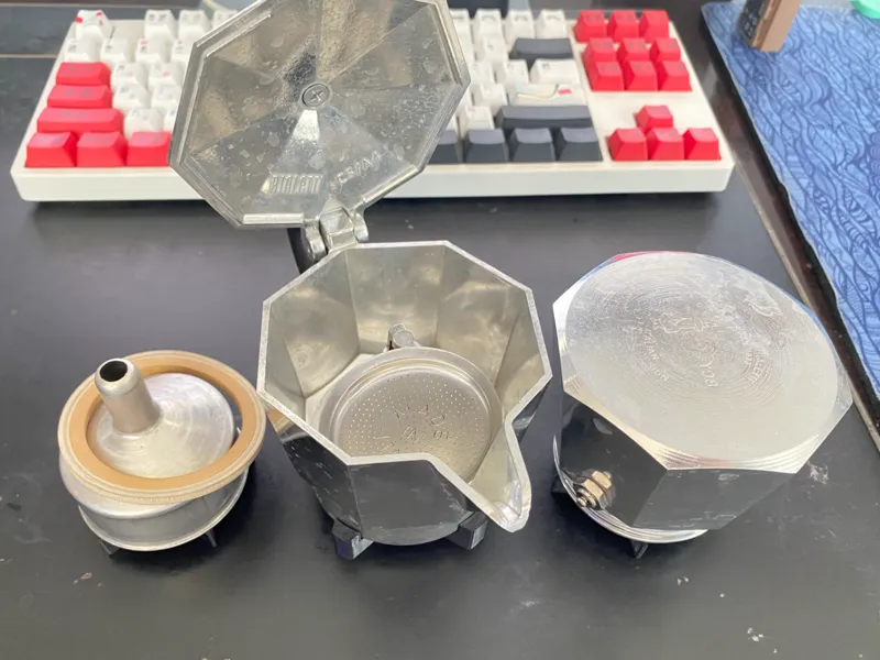 比乐蒂单人摩卡壶干燥支架 Moka Pot
