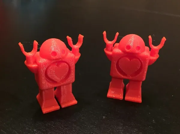 Robot cœur Saint-Valentin
