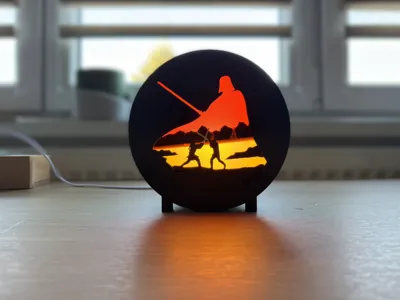 STAR WARS shadowbox LED Kit 001