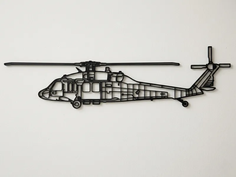 Sikorsky UH-60 Black Hawk Wall Art