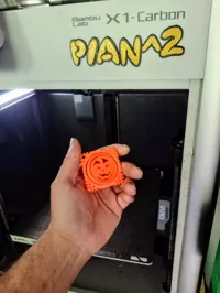 Porte-clés gimbal citrouille d'Halloween — photo 2