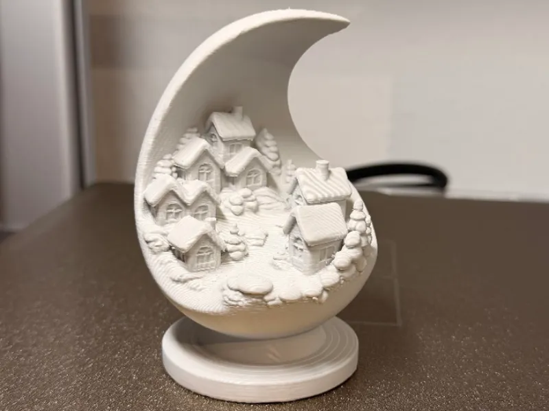 Cozy Moon Village – Magical Winter Decor