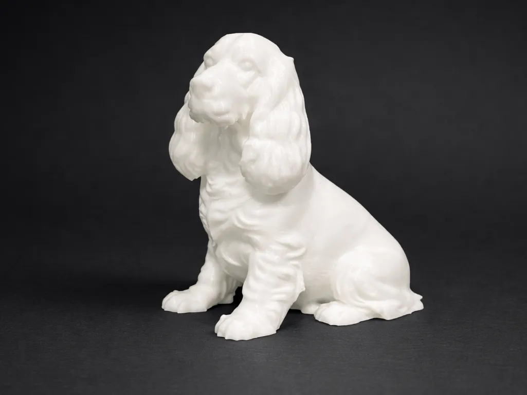 Sitting English Cocker Spaniel - Animal - Dog - Free 3D Print Model ...