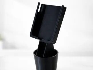 iPhone Halter - Becherfach
