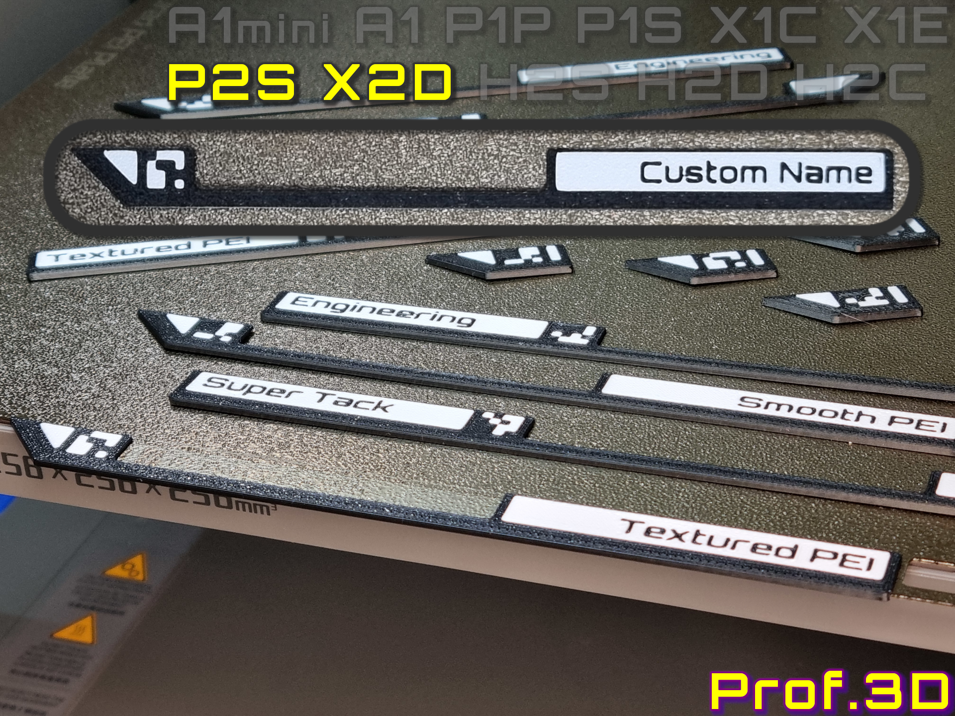 ArUco QR Codes ⧸ Original 256x256 Build Plates