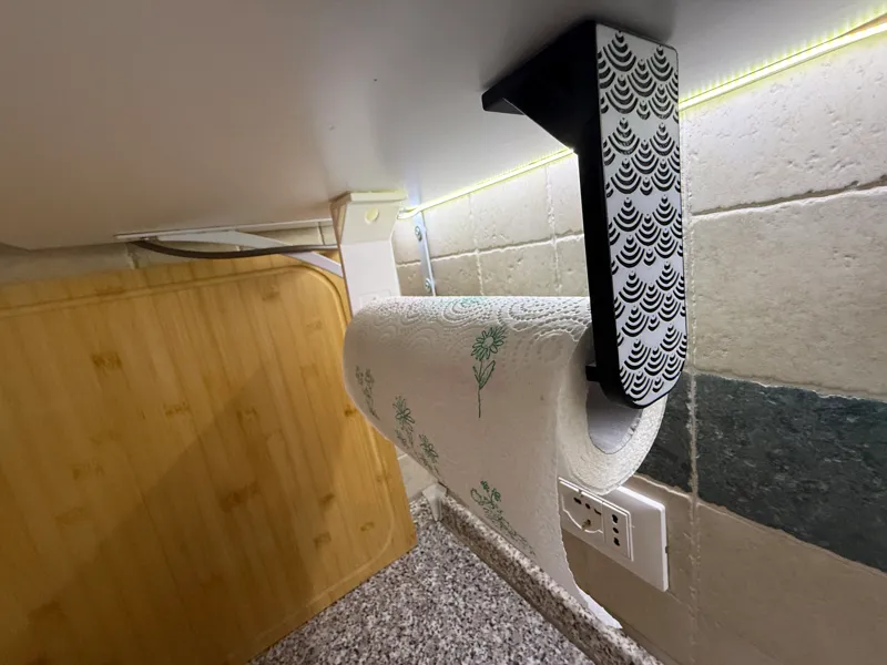 Paper Towel Dispenser Under Cabinet