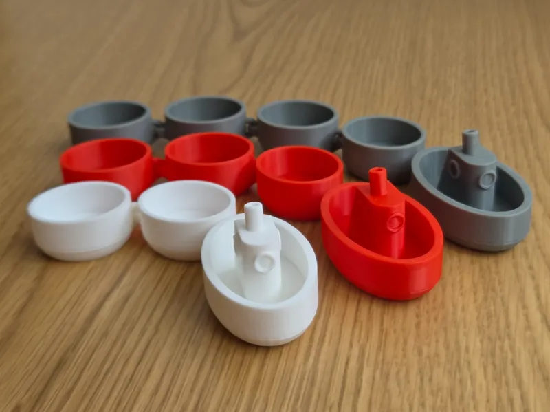 Flexi Boat – Articulated Bath Toy