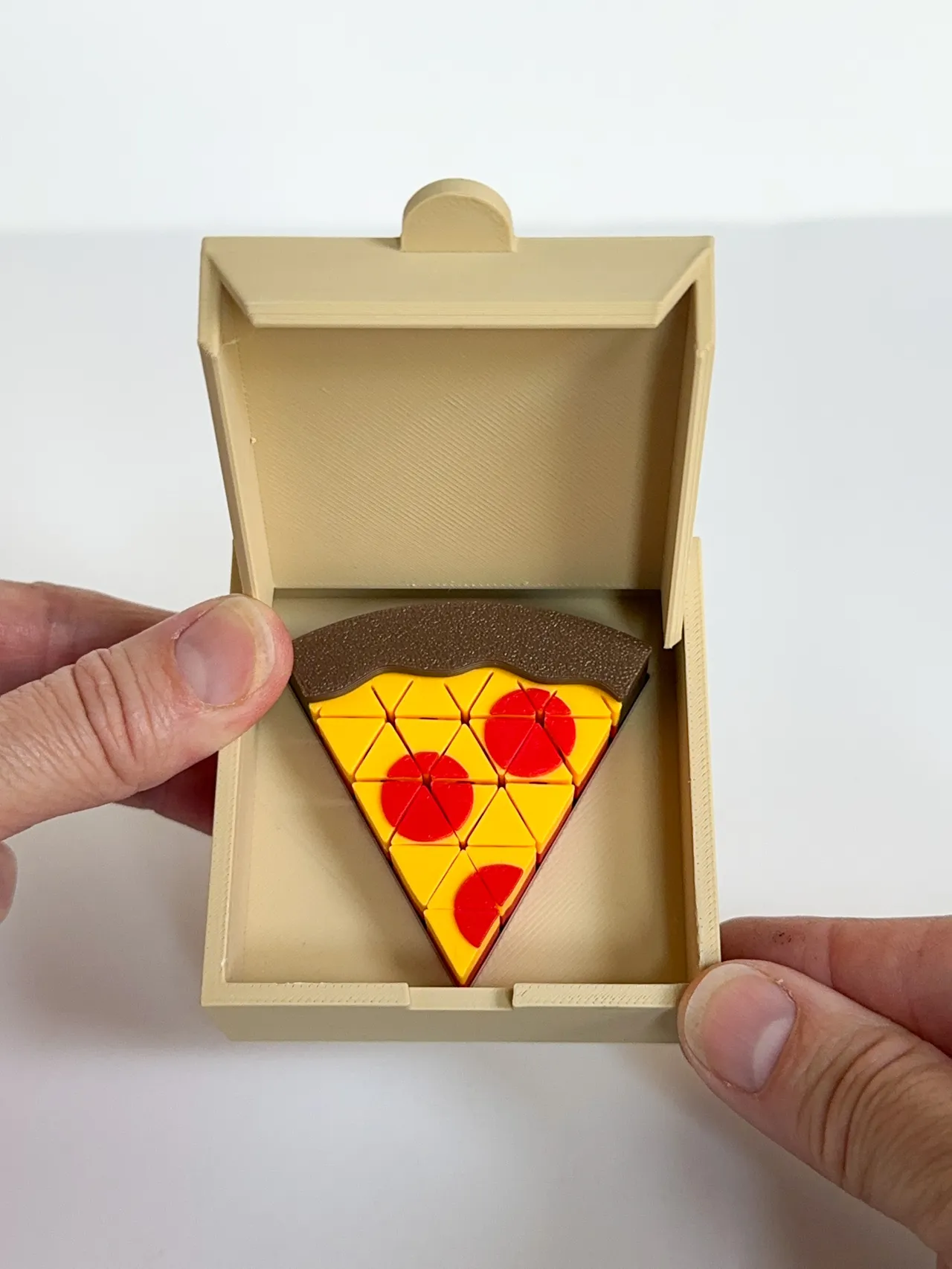 Pizza Boxes for Mini Pixel Pizza Fidgets view 3