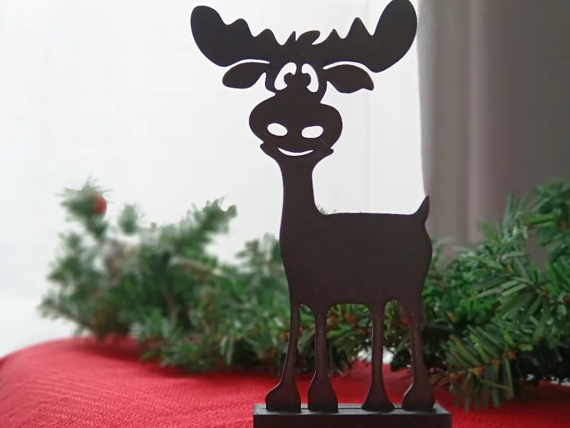 Happy reindeer