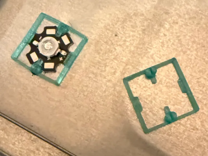 20mm Star PCB clip mount