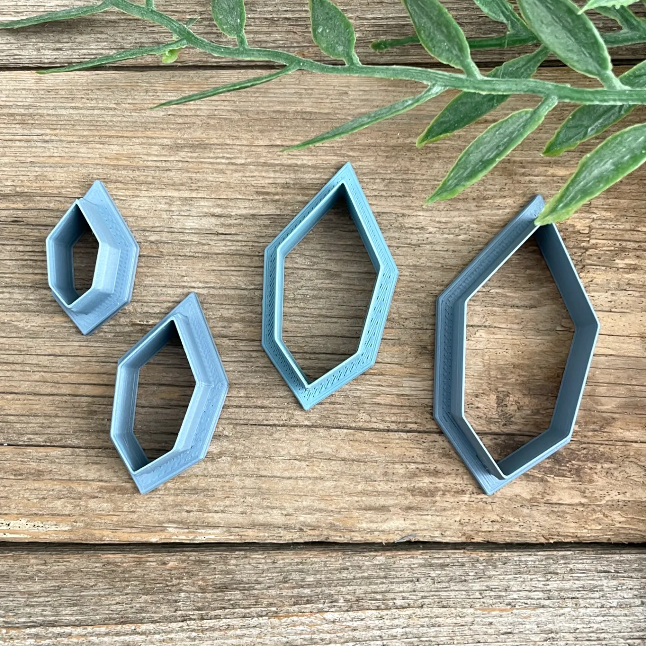 Faceted Shaped Earring Cutters view 2