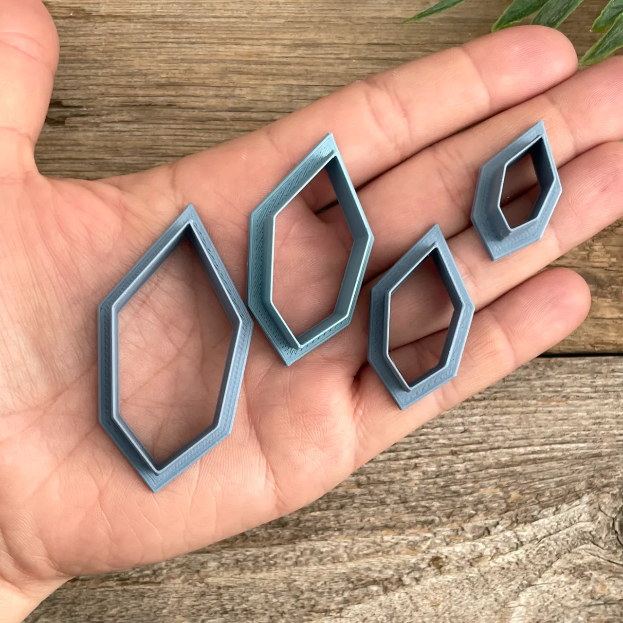 Faceted Shaped Earring Cutters view 4
