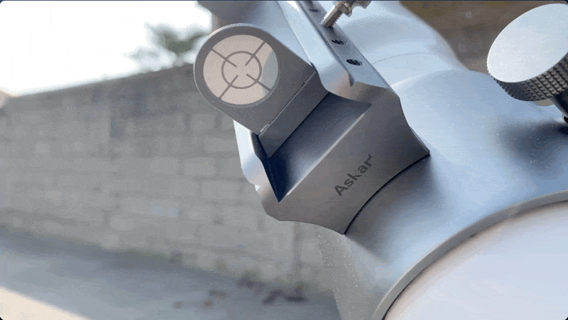 Chercheur solaire pliant – Compatible Vixen