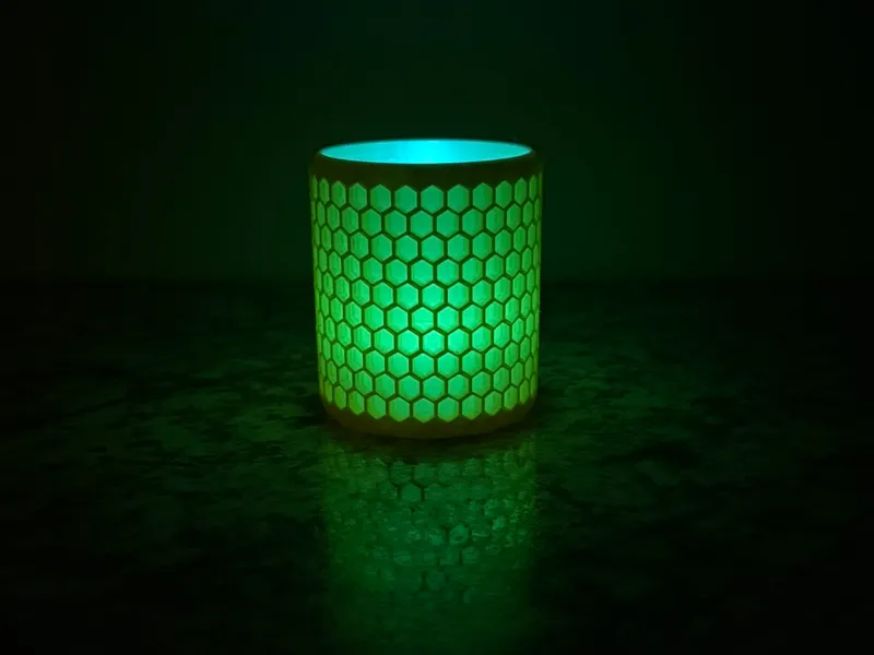 Honeycomb Tea Light Holder