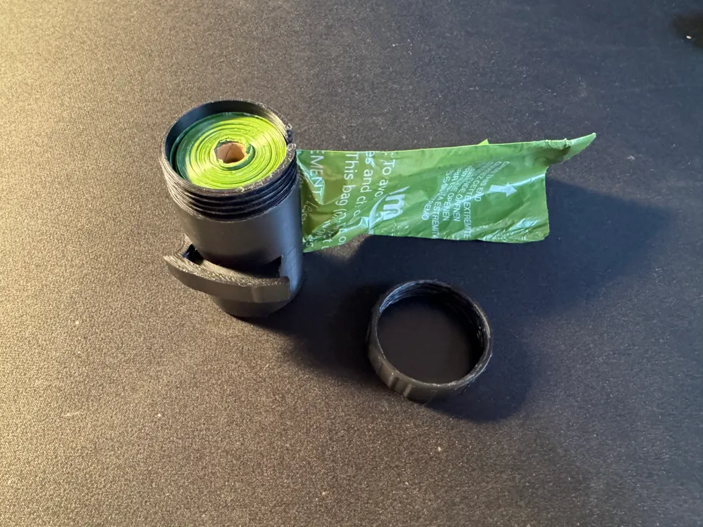 Flexi Dog Leash poop bag container by konopiaxqq MakerWorld