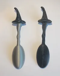 Witch Spoon - 2 colour on plate 1 and 1 colour on plate 2