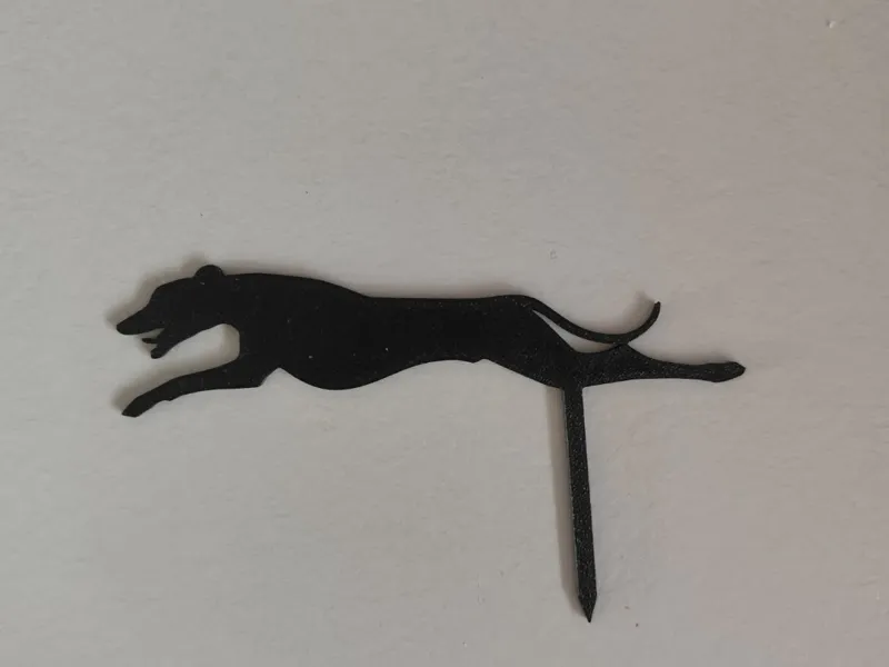 Dog greyhound topper V2