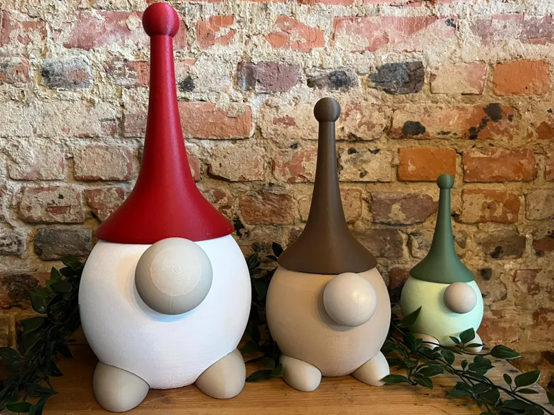 gnome candy pot