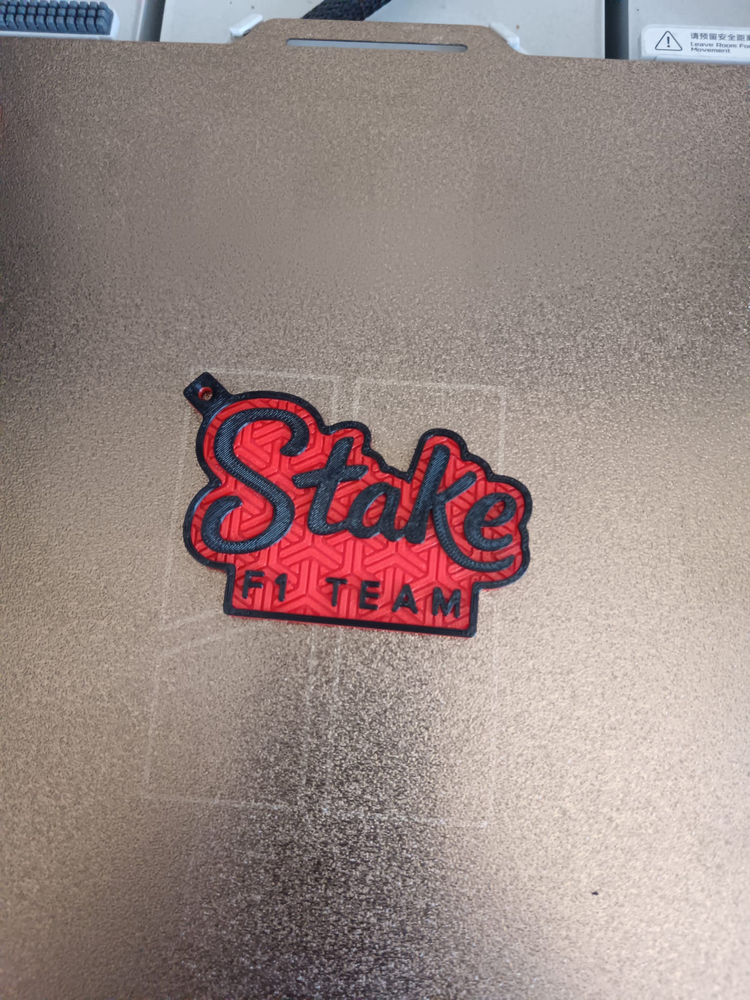 Miniatura 1 do modelo 3D Stake F1 Keyring